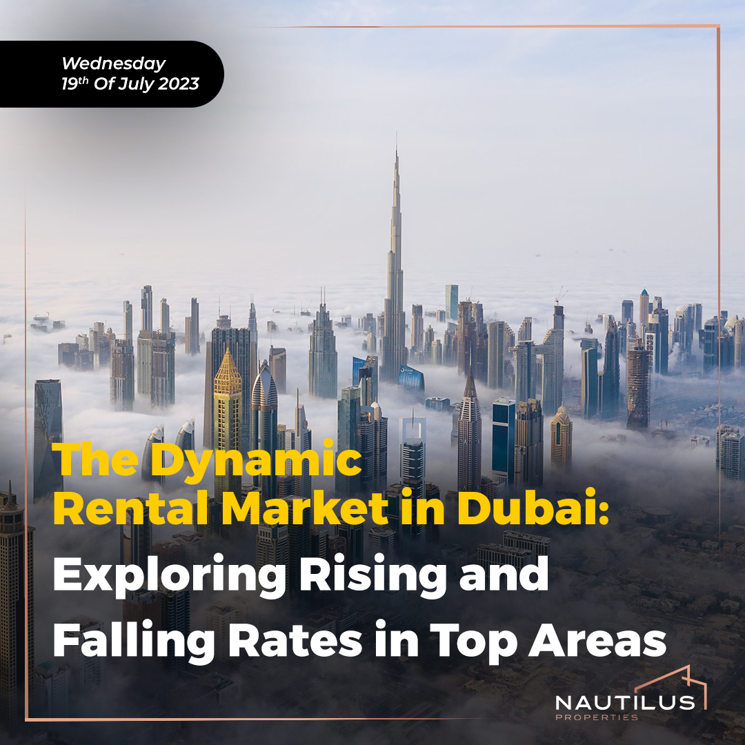 The Dynamic Rental Market in Dubai: Exploring Rising and Falling Rates in Top Areas