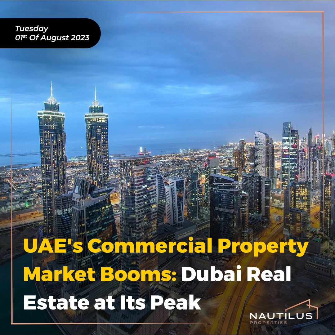 UAE's Commercial Property Market Booms: Dubai Real Estate at Its Peak
