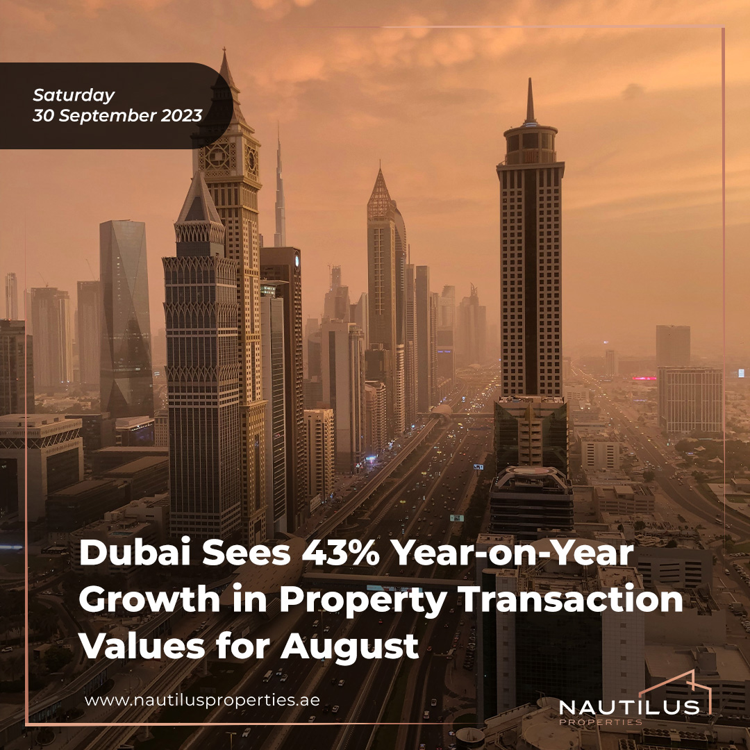 The Soaring Dubai Real Estate Market: A 43% YoY Growth in August