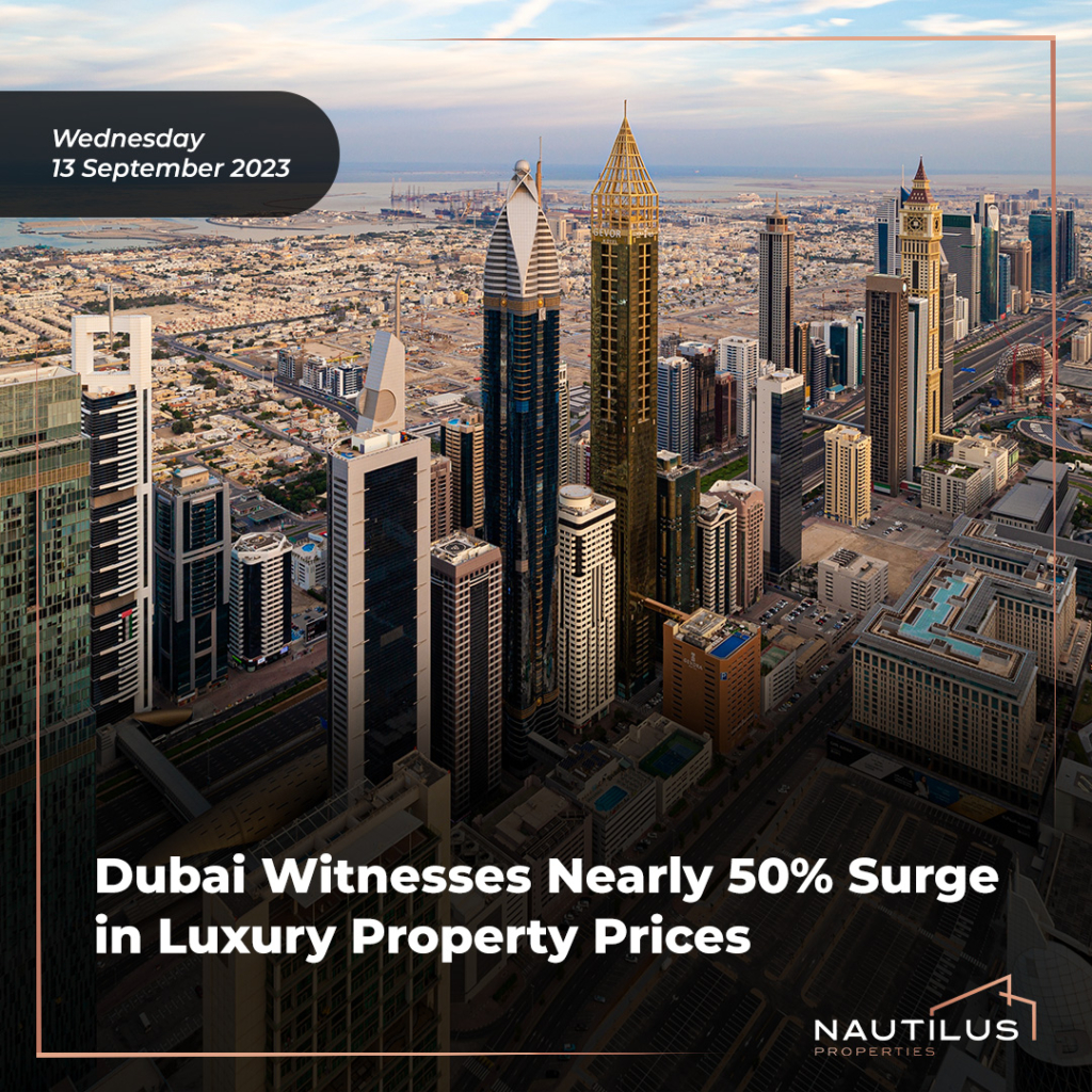 Dubai's Astonishing Real Estate Boom: Luxury Property Prices Skyrocket by 48.8%