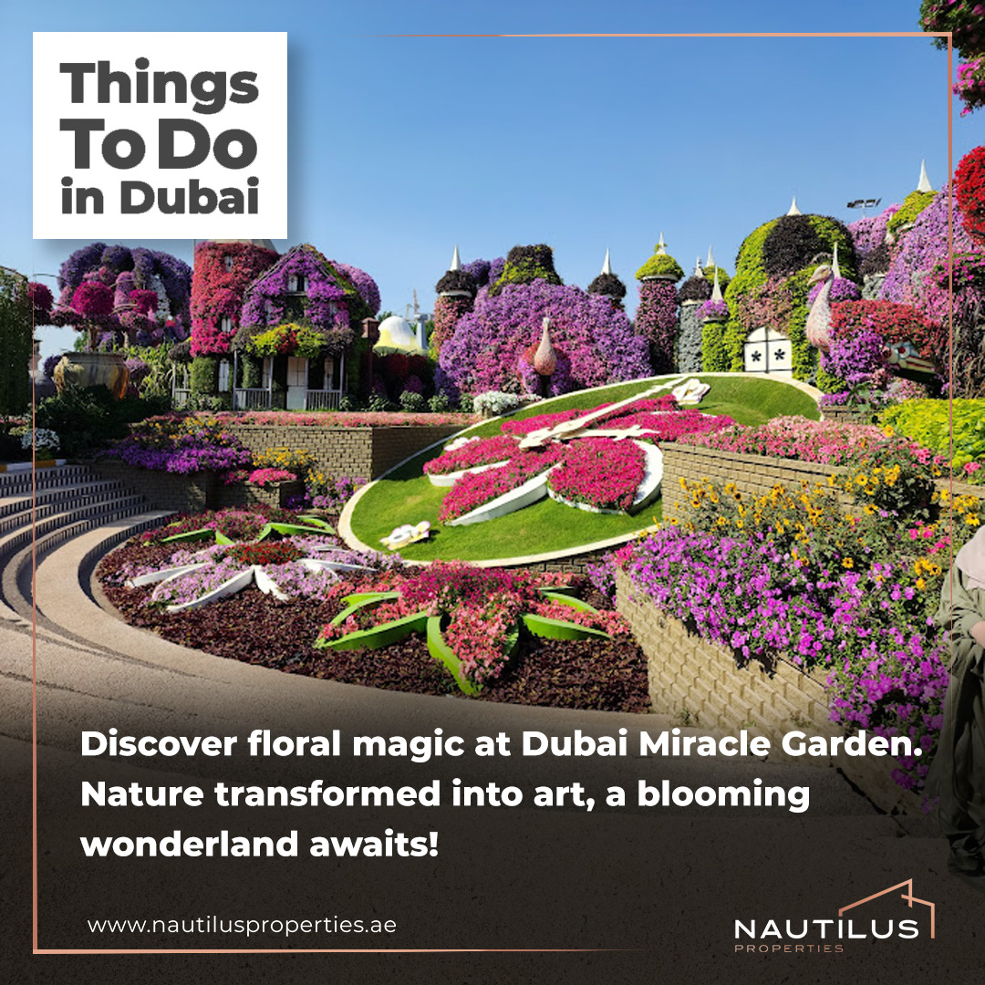 THINGSTODOINDUBAI: Embracing Nature's Extravaganza: A Stroll Through the Enchanting Dubai Miracle Garden