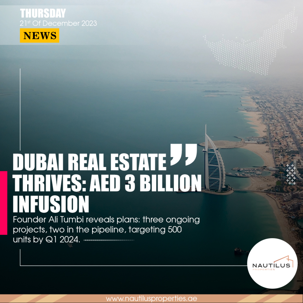 Unveiling the Grand Tapestry: Dubai's Real Estate Renaissance with AED 3 Billion Boost