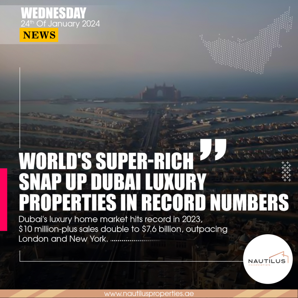 Dubai's Luxury Property Market Soars: Palm Jumeirah Leads 2023 Sales Surge