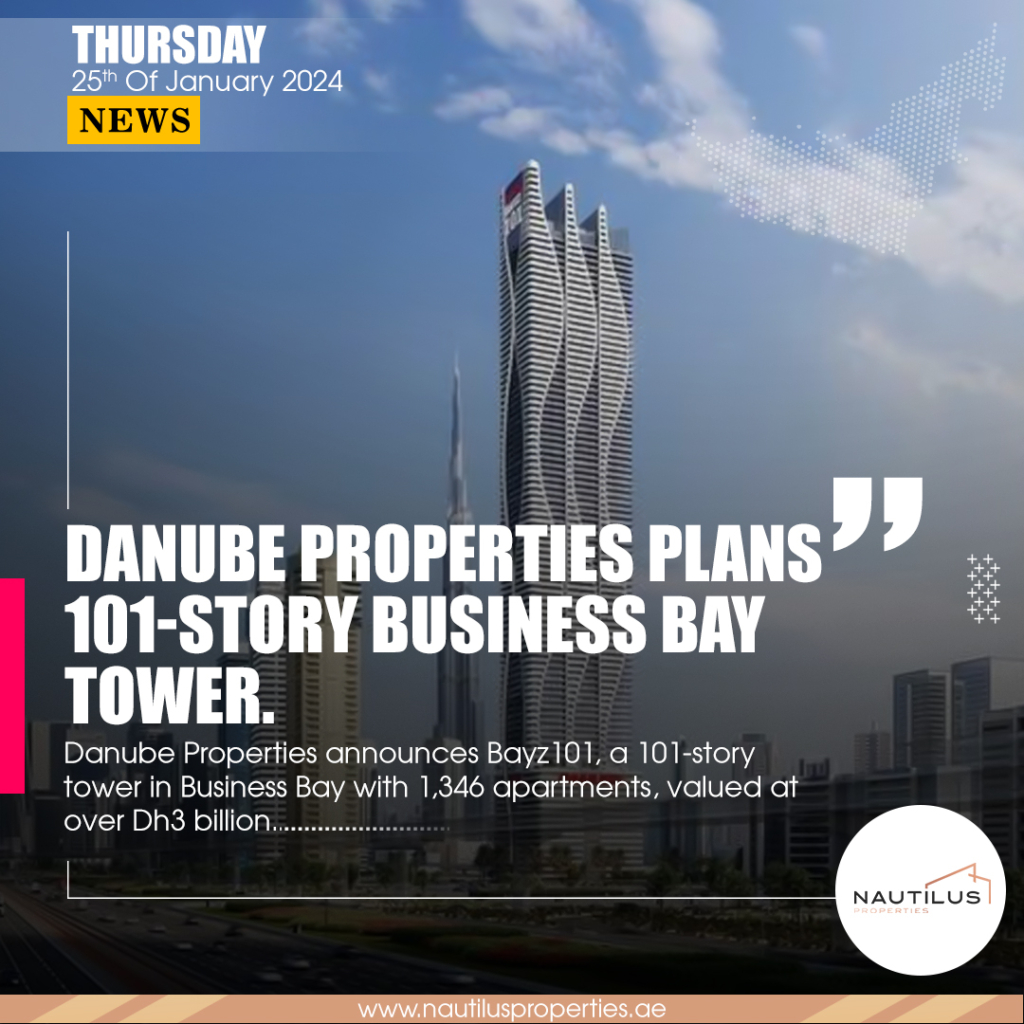 Danube Unveils Bayz101: A Majestic Addition to Dubai's Skyline