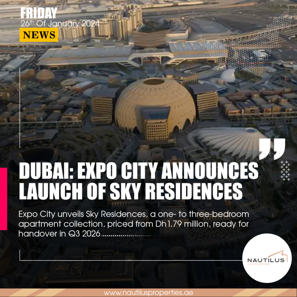 Discover Dubai’s Expo City: Introducing Sky Residences