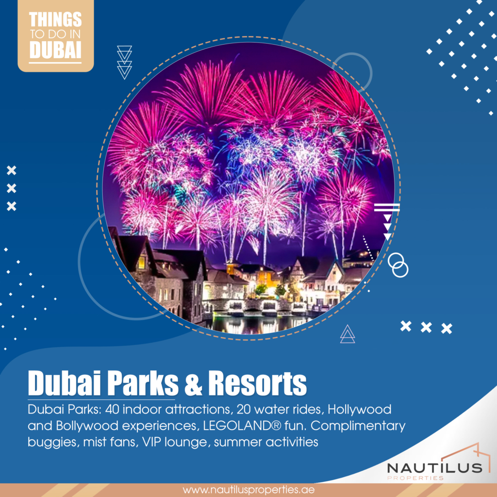 #THINGSTODOINDUBAI: Dubai Parks & Resorts: A Spectacular Fusion of Entertainment and Adventure