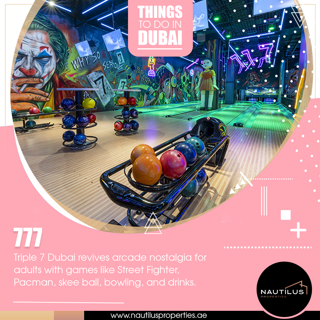 "Triple 7 Dubai: A Nostalgic Journey into the Ultimate Adults-Only Arcade"