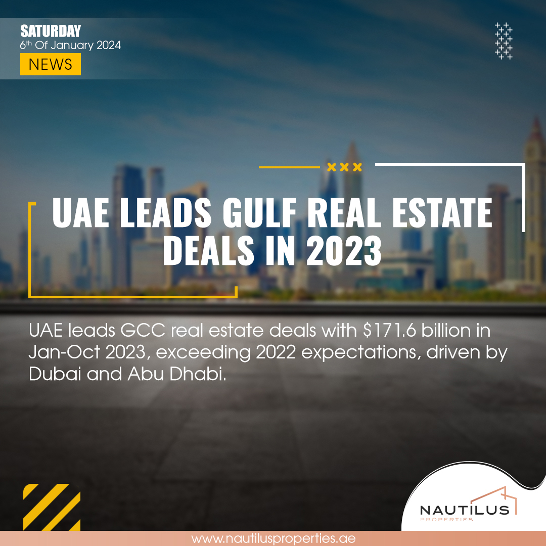 Unlocking the Golden Gates: Dubai Dominates Gulf Real Estate Deals in 2023