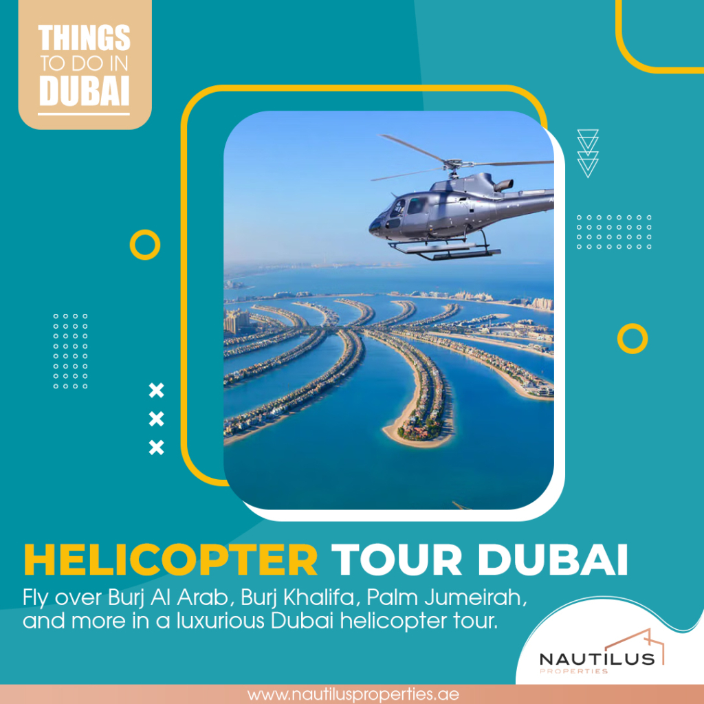 #THINGSTODOINDUBAI: Dubai Helicopter Tours: Soar Above the Spectacle