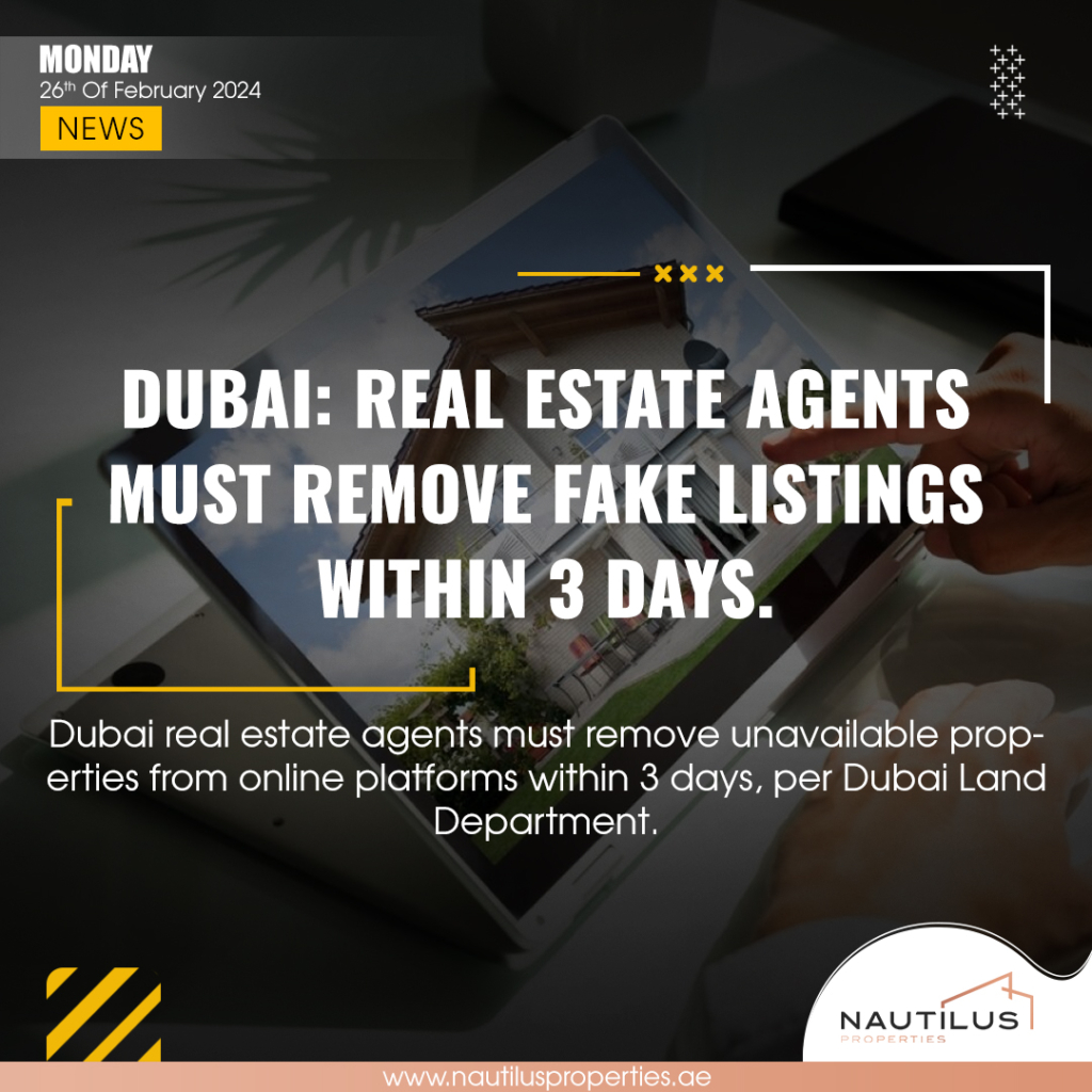 Dubai Real Estate Agents Mandated to Cleanse 'Fake' Property Listings Online