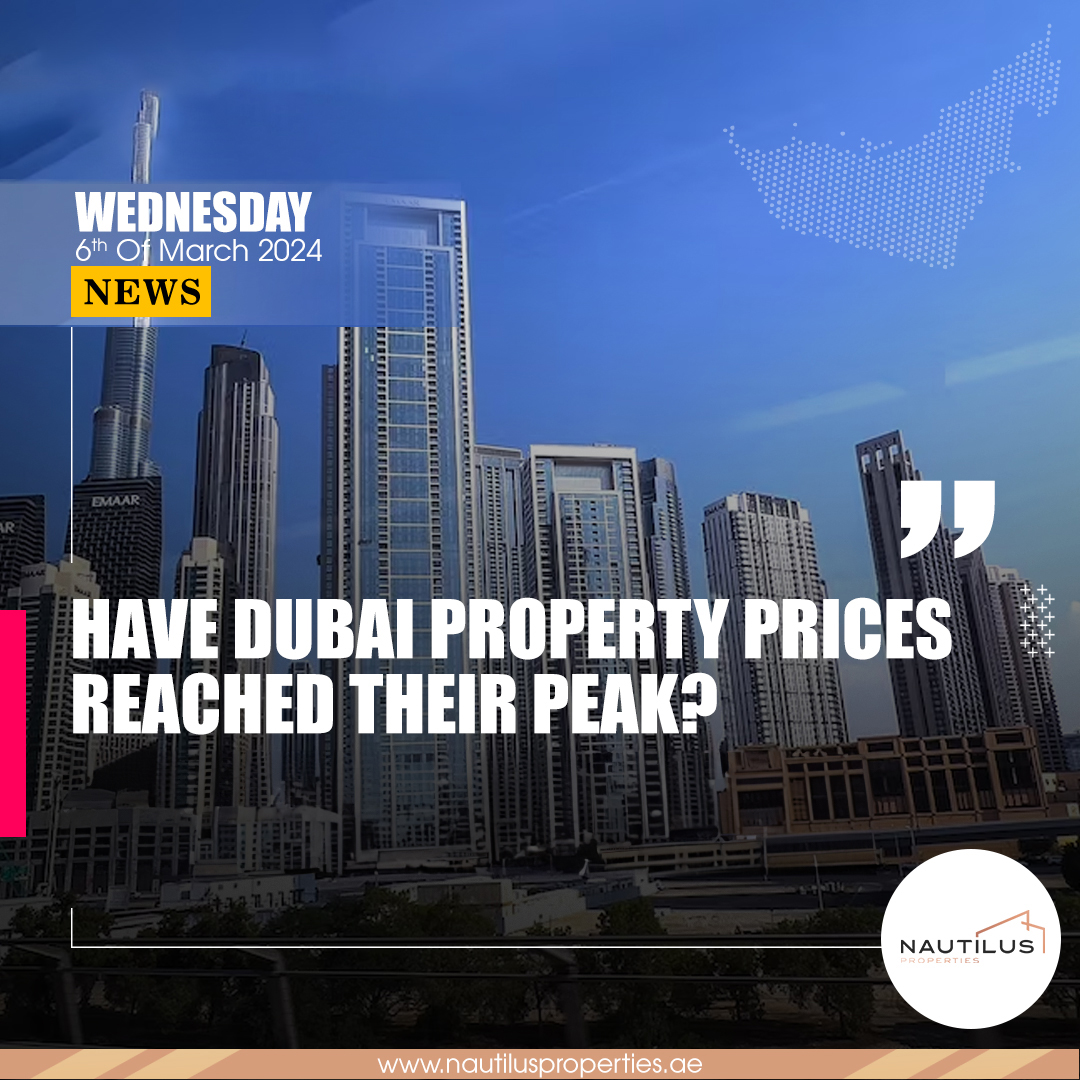 Exploring the Shift in Dubai Property Prices 2024 Outlook