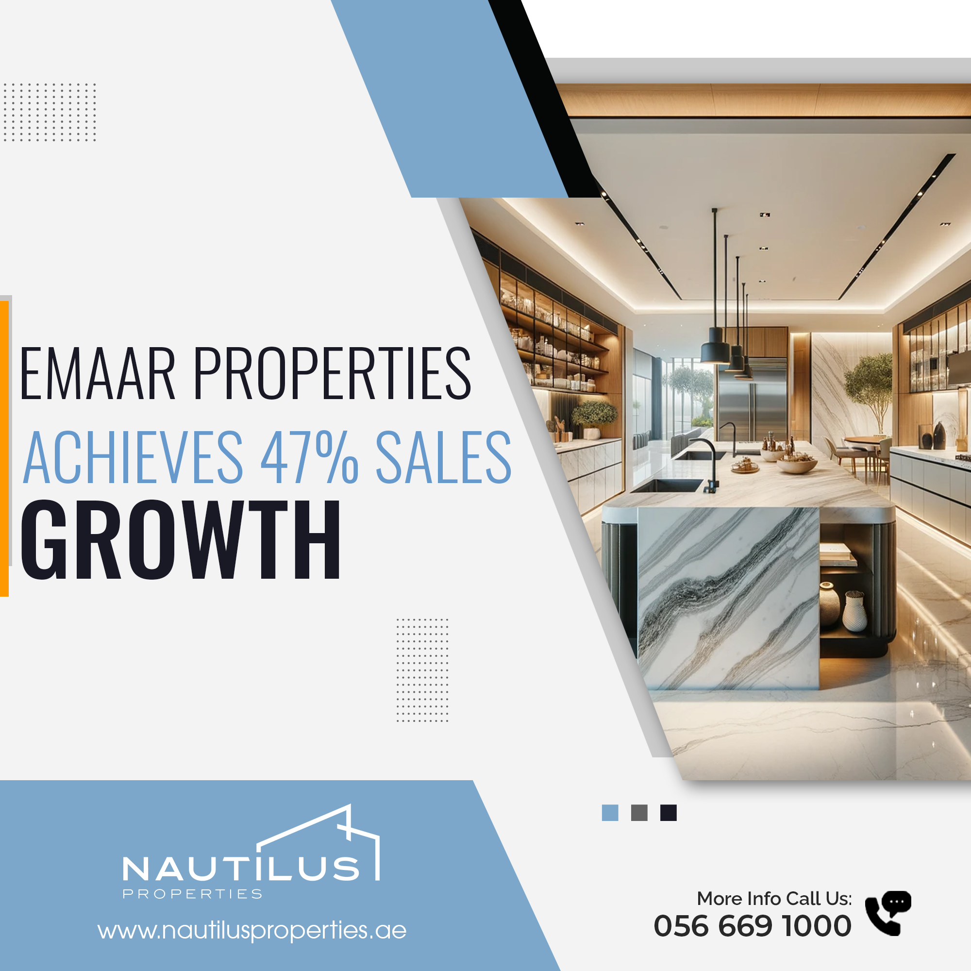 Emaar Properties Achieves 47% Sales Growth - Nautilus Properties